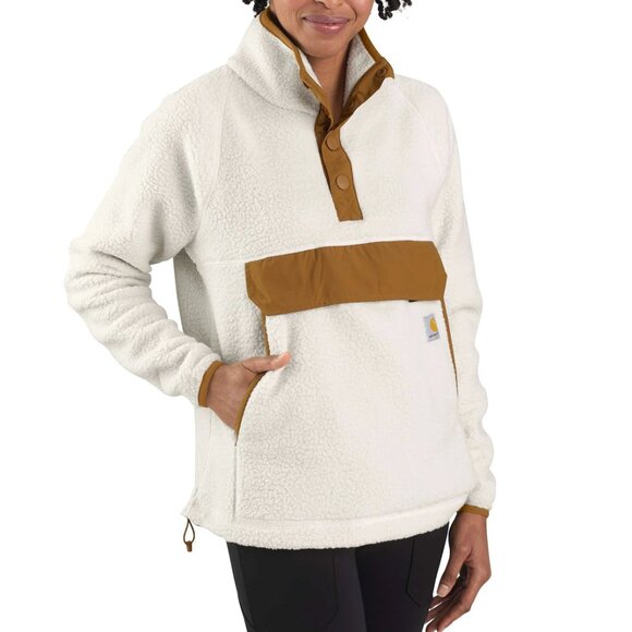 Carhartt Relaxed Fit Women's Sherpa Pullover - Picture 1 of 4